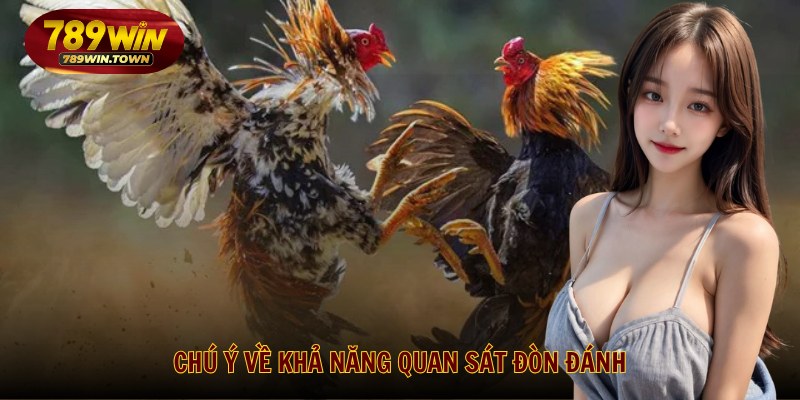 Chú ý về khả năng quan sát đòn đánh