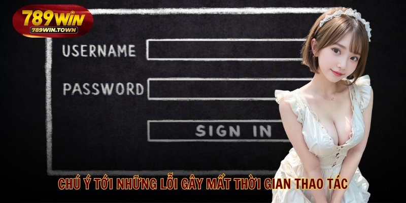 Chú ý tới những lỗi gây mất thời gian thao tác