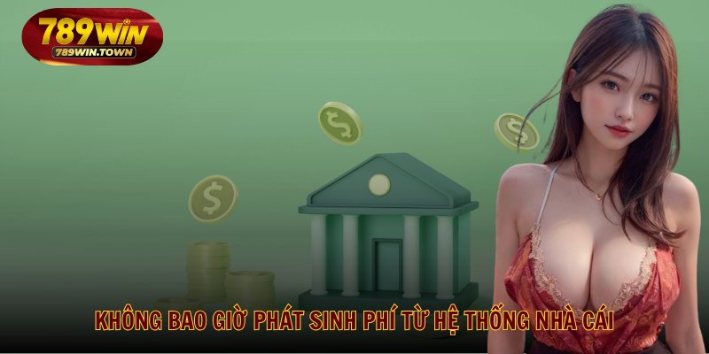 Không bao giờ phát sinh phí từ hệ thống nhà cái